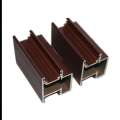 Wood Grain aluminum Profiles Building Decoration